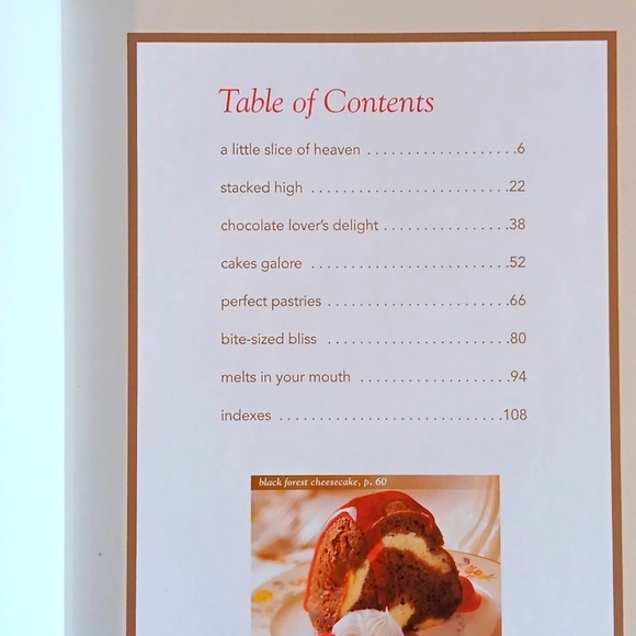 Desserts Hardcover Cookbook With 165 Recipes, Cakes Cookies Sweets Treats - Picture 8 of 14